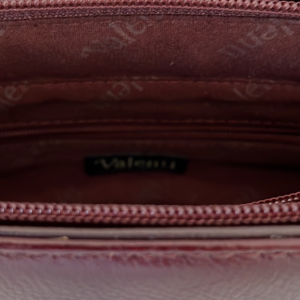VALENTI. TOTE WORK VINTAGE LUXURY BAG IN GENUINE LEATHER. Italian Brand - Picture 6 of 9